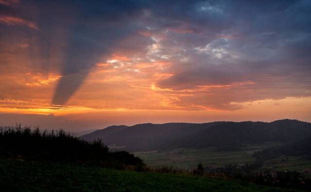 Panorama z Zachodniej Góry w Jasienicy