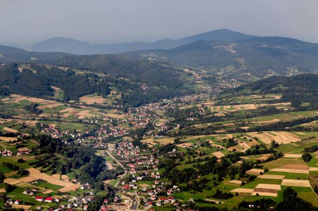 Panorama ze Szczebla